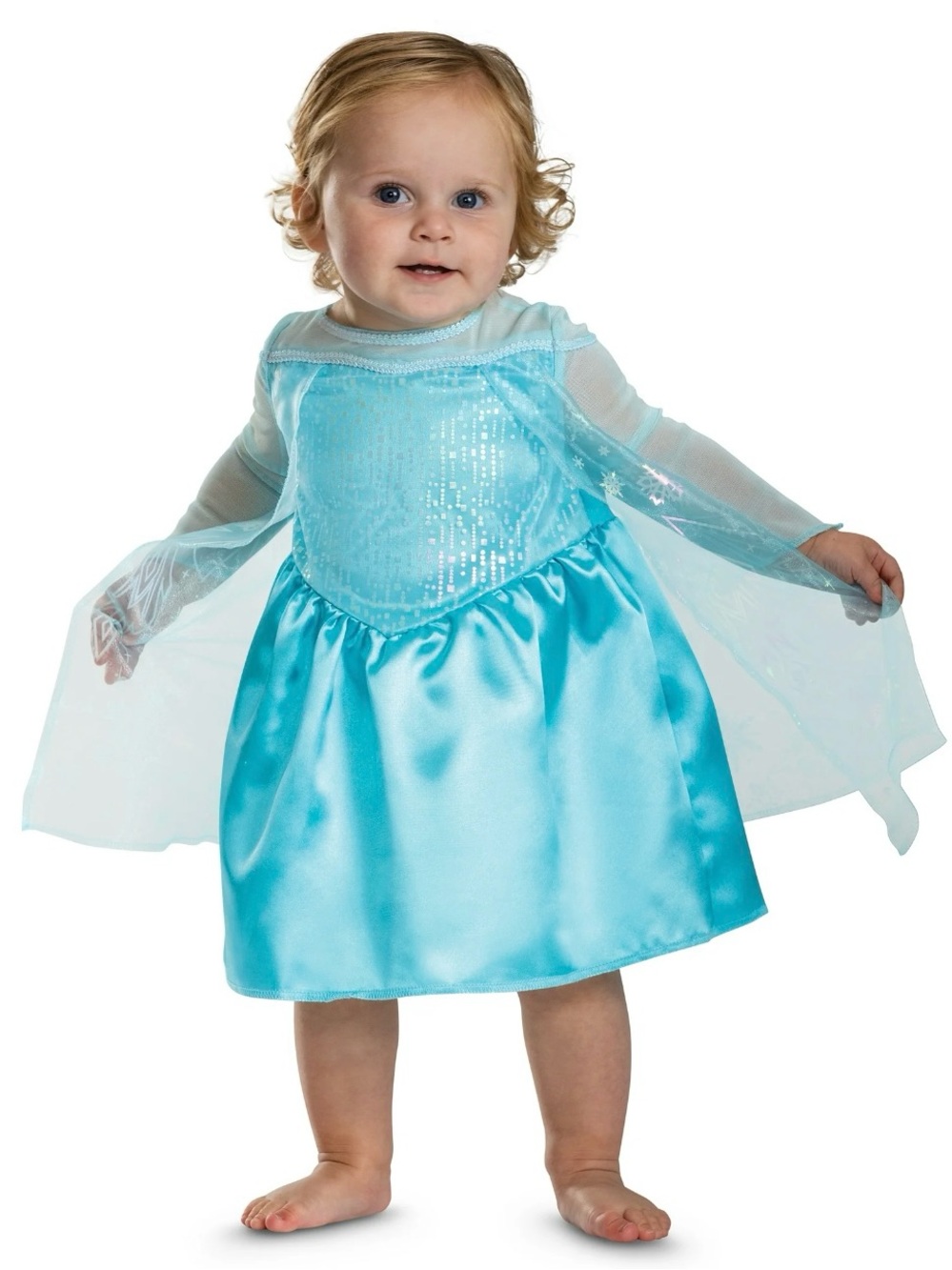 NEW Disney Frozen Elsa Halloween Costume for Infant Size 12-18M by Way To Celebr - Picture 7 of 9